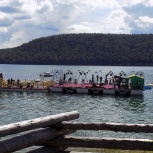 Понтон для ресторана, плавучее кафе., Барнаул