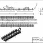 Понтонная платформа - паром, грузоподъемностью 45 тонн., Барнаул