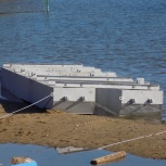 Понтон-бон заградительный. Понтон заградительный., Барнаул